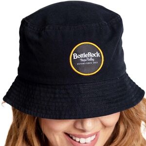 BottleRock Napa Valley Black Bucket Hat Festival Merch